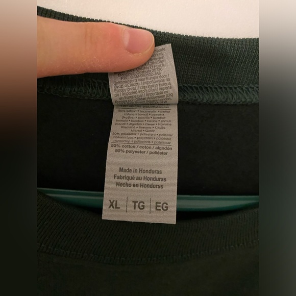 Gildan Unisex Crew Neck Hoodie - Picture 8 of 8